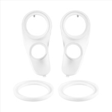 Nieuwe stijl 1 paar autoluidspreker A-kolom tweeterbeugelpakking voor 2 inch, 3,5 inch en 3,8 inch luidsprekers, plastic ring