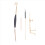 Brass Violin Luthier Tools Kit Violin Sound Post Set Sound Post Installation Tool,Violin Making Repair Tools 1
