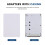 Adaptador conversor de SSD M.2 NGFF com chave B+M para IDE de 2,5" com 44 pinos e case. 7