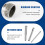 Glass Drill Bit Set- Drill Bits Glass Hole Saw Bottle Extractor Remover Tool 6