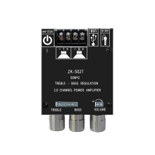 -502T 50Wx2 stereo-versterkerprintplaat Auto Bluetooth dual-channel stereo hoge en lage frequentie-aanpassing versterkerprintplaat