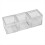 10Pcs Acrylic Box Trays for 0.39Inch 10mm Elements Cubes Clear Case Periodic Table Bracket for Elements Collections 6