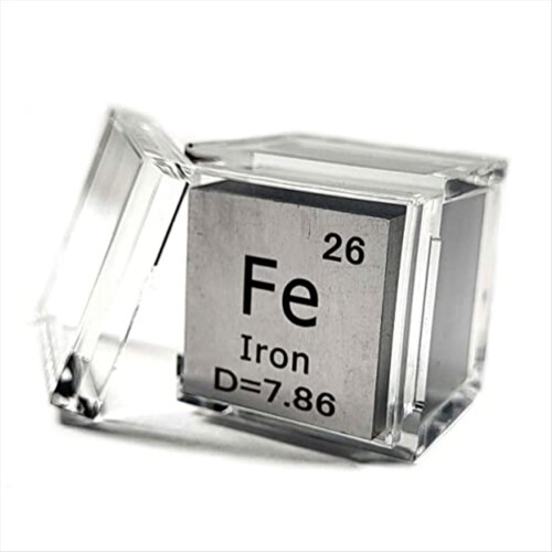 10Pcs Acrylic Box Trays for 0.39Inch 10mm Elements Cubes Clear Case Periodic Table Bracket for Elements Collections 2