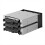 Rack para HDD de 3,5 polegadas com suporte para 3 discos rígidos (HDDs). 7