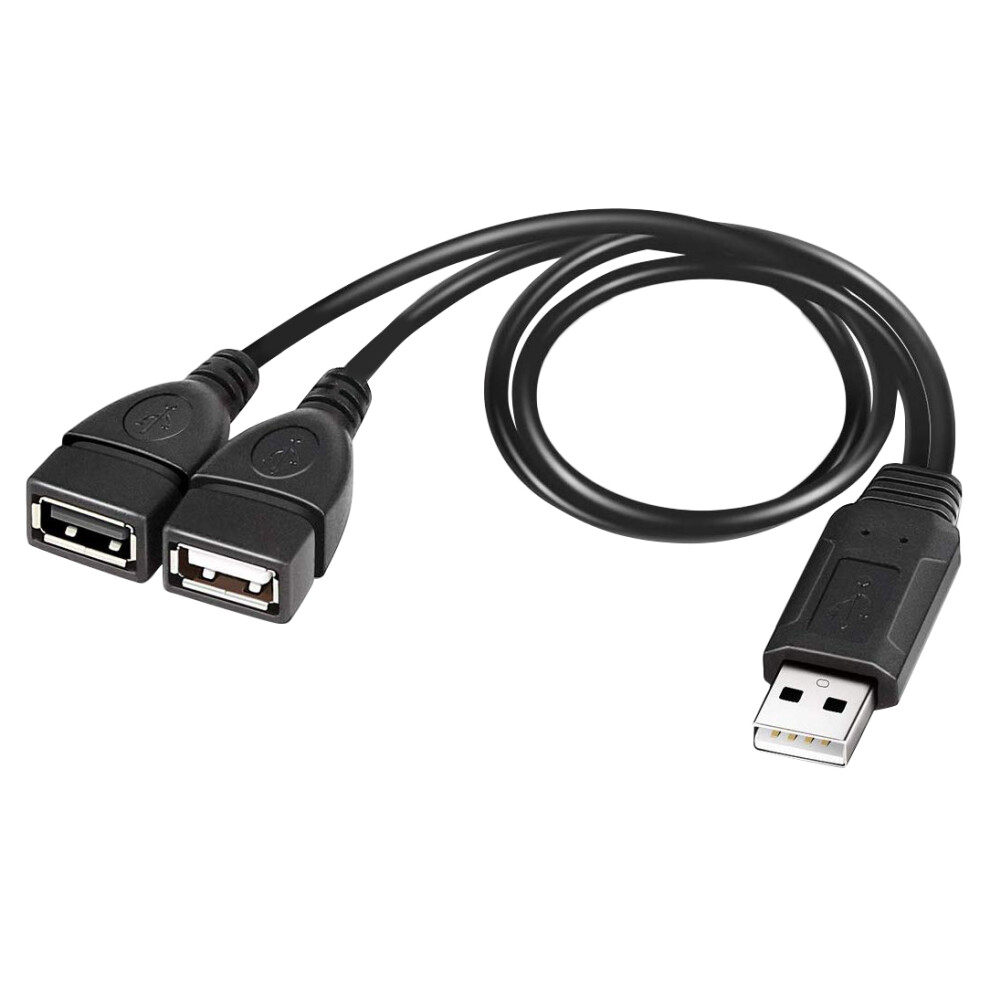 Usb Splitter Cable, Usb 2.0 A Male To Dual Usb Female Jack Y Splitter Charger Cable 4852957384636