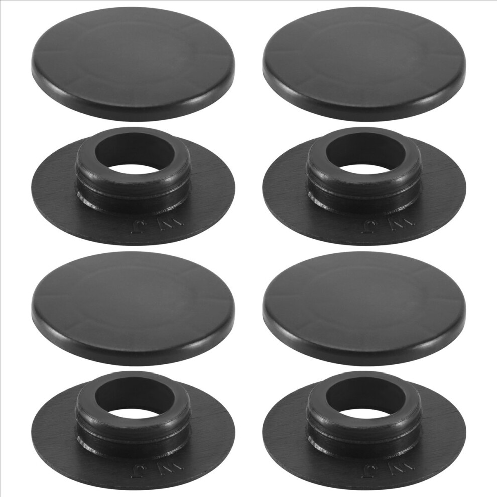 4X Car Mat Carpet Floor Fixing Clips Grips Clamps Nice For - 6680520 Black 4852957382915