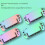 Capa protetora para Switch 2, modelo dividido, com suporte, para NS2, resistente a arranhões. 4
