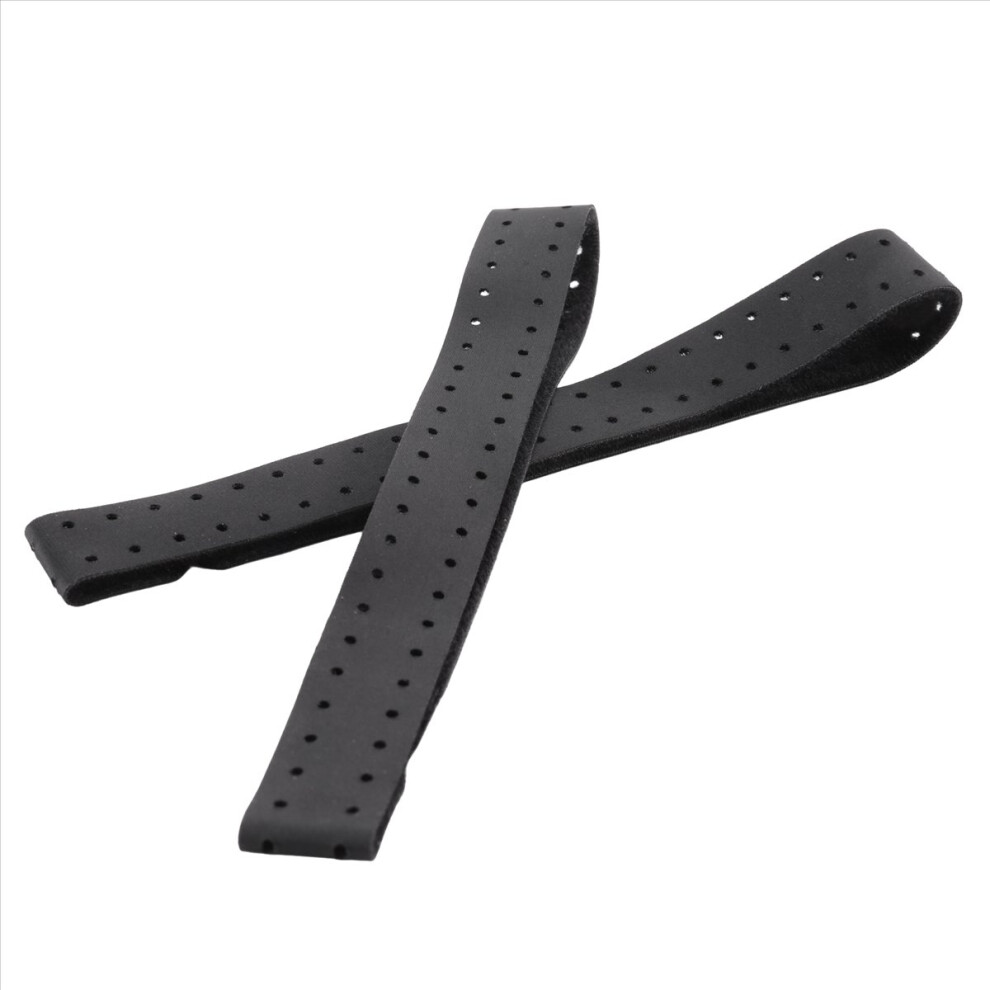 2Pcs Adjustable And Breathable Replacement Armband Soft Strap Band For Heart Rate Monitor - (Black) Black 4852957382816