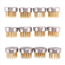 Conjunto de 12 Suportes para Arranjos Florais Redondos Kenzans, Mini Suportes para Arranjos Florais de 2,3 cm (0,9 polegadas)