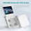 Flip V2 Retro Handheld Game Console 128GB 3.5Inch IPS Screen Open Source Game Console -Compatible Game Pad White 3