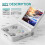 Flip V2 Retro Handheld Game Console 128GB 3.5Inch IPS Screen Open Source Game Console -Compatible Game Pad White 2