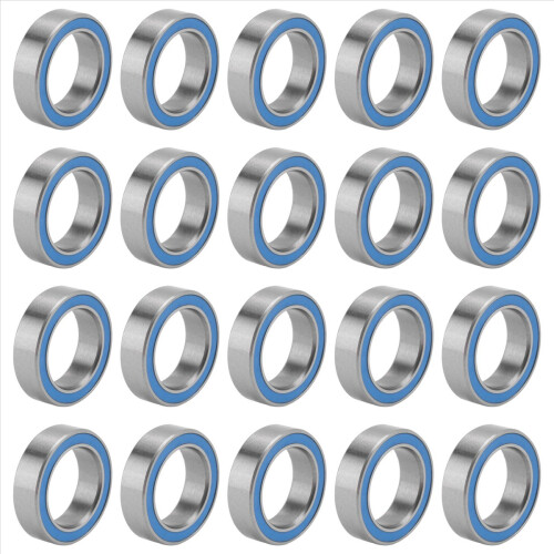 20 τεμάχια 6700- Υψηλής ποιότητας 6700 10X15X4mm μινιατούρα ρουλεμάν βαθιάς αυλάκωσης, μπλε 1