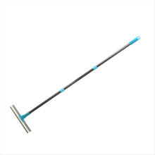 Rastelo para carpetes para remoção de pelos de animais, cabo longo de 137 cm (54 polegadas), raspador de carpetes para pelos de animais e cães.