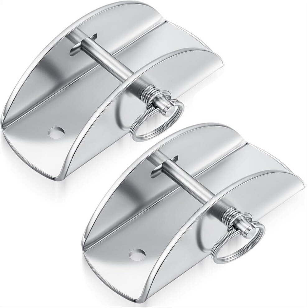 2Set Anchor Lock For Oar Row Boat Steel Anchor Chain Lock Stopper For Boat Marine Yacht 5/16"Pin Or Schackle Up To 7/16" 4852957386579