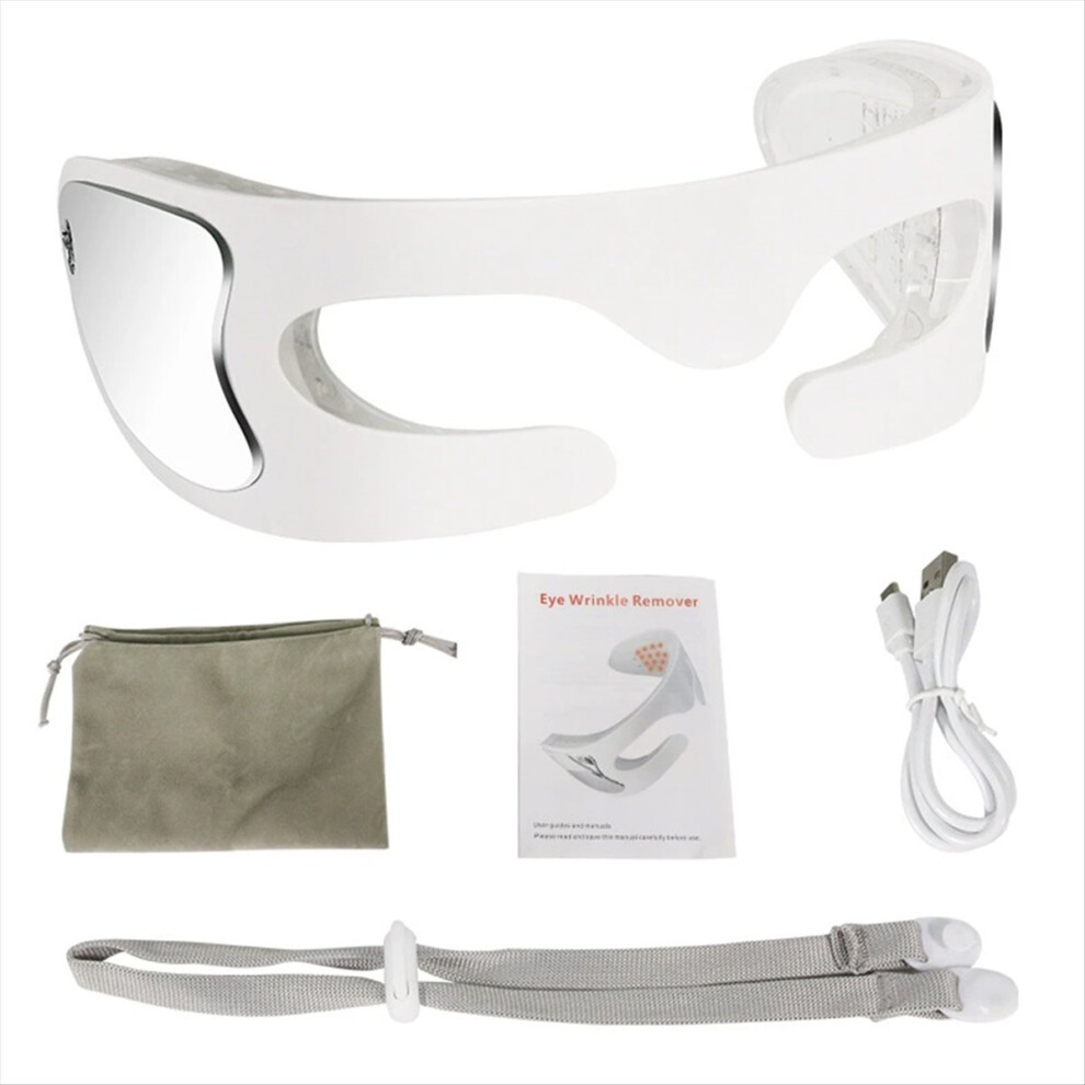 Light 3D Eye Massager Led Therapy Anti Aging Eye Care Fatigue Relief Relaxation Vibration Massage Electric Eye Massager