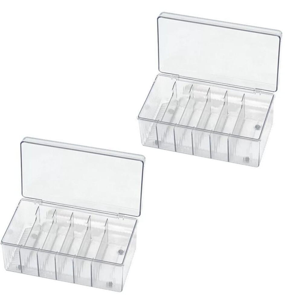 2Pcs Lash Cart Organizer For Storing Eyelash Extension Technician Tools Acrylic Lashes Extensionorganizers 4852957301428