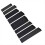 8-Piece Knife Edge Guard Set Black Universal ABS Plastic Sheath Non- Felt Lining Chef Kitchen Tools 5