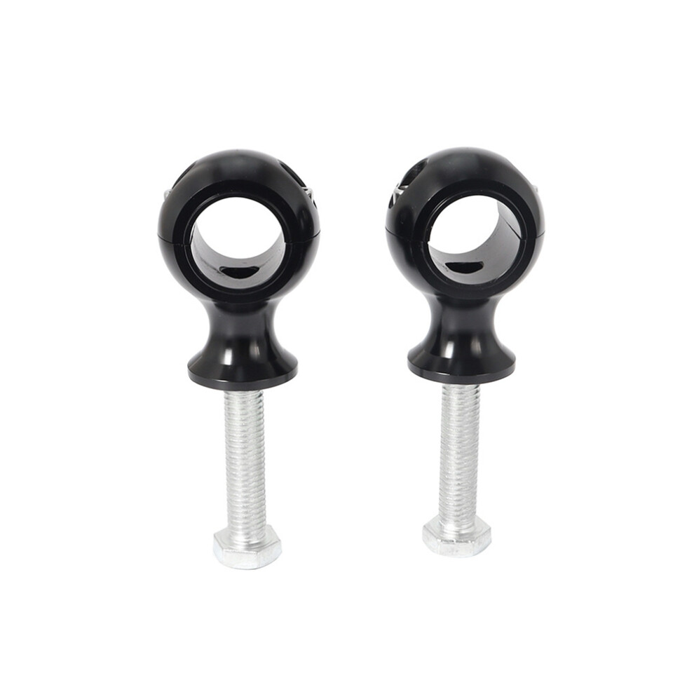 Motorcycle Handlebar Risers Clamp Heightening Mount 22Mm For Shadow Dyna Chopper Universal Black 4852957390323