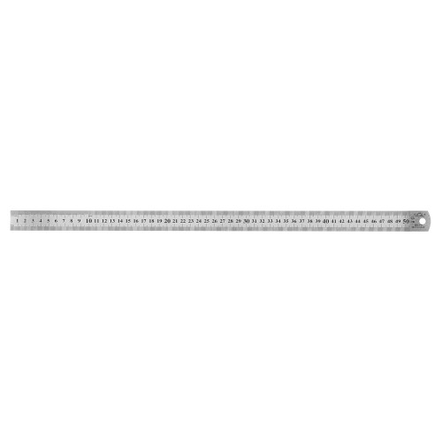 Groove Right Edelstahl-Messlineal, 50 cm