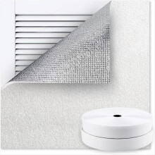 Attic Fan Cover, Insulation Cover with -Strips Fits Up to 39" X 55" for Whole House Fan, Attic Vent, Air Vent