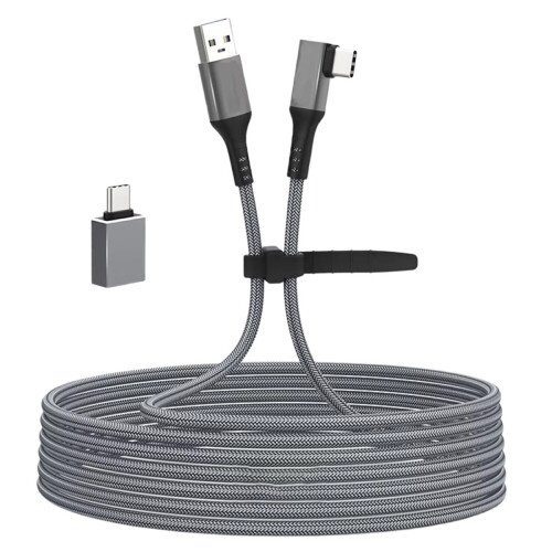 5M Data Cable VR Type-C Streaming Cable USB 3.0 Link Cable for 2 USB Type-C Adapter VR Accessories