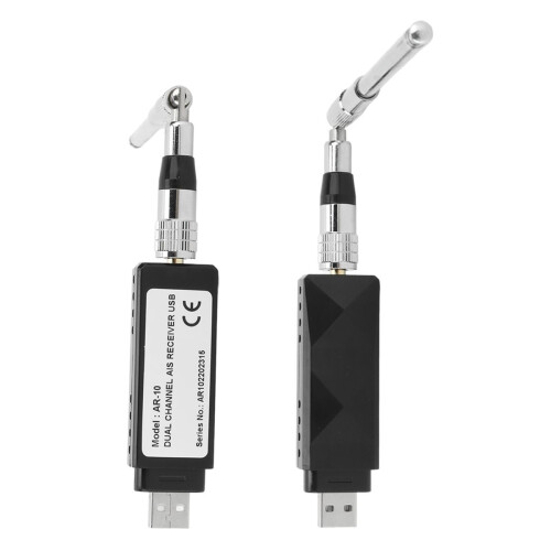 Receptor AIS de canal duplo com saída USB e conector SMA para uso marítimo em embarcações. 1