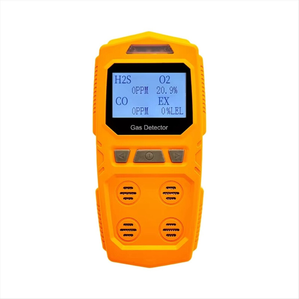 4 In 1 Gas Detector Combustible And Hazardous Gas Meter Portable Handheld O2 Co H2s Analyzer 4852957388122