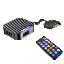 5V 3-Pin ARGB Controller Interface Verlängerungskabel HUB Mini-Adapter RGB Fernbedienung für PC-Lüfter LED-Streifen A