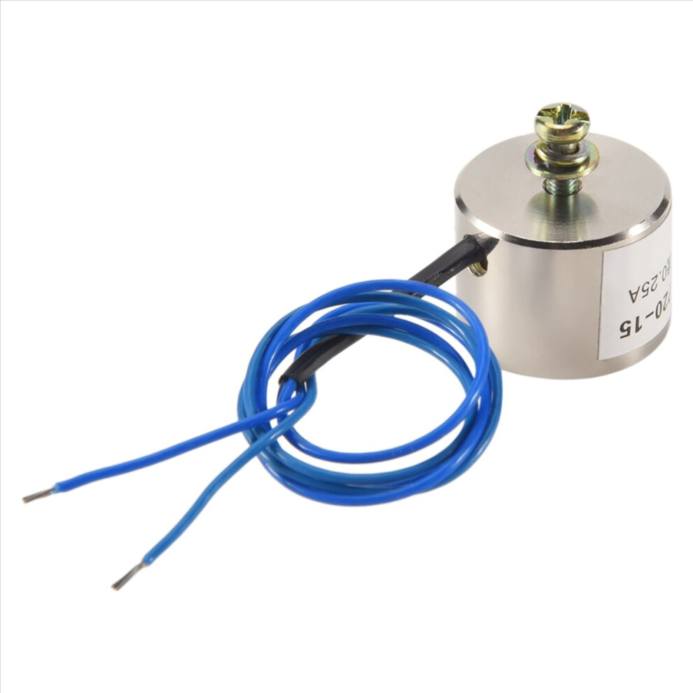 Sucked Electric Lifting Magnet Electromagnet 12Vdc 2.5Kg 5.5Lb 20X15mm 4852957341288