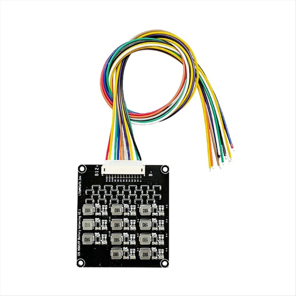 1.2A Balance Li-Ion Lifepo4 Lithium Battery Active Equalizer Balancer Energy Transfer 12S 4852957356190