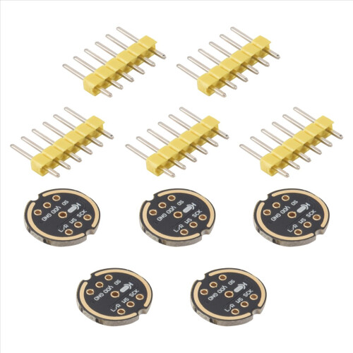 5Pcs INMP441 Omnidirectional Microphone Module MEMS High Low Power I2S Interface Support ESP32 1
