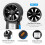 -866B Anemometer Wind Speed and Temperature,Wind Chill Indicstion Hand-Held Current/Average/Max/Min LCD Back-Light 4