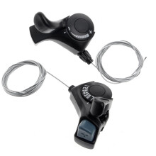 21 Speed Fiets Shifter Remhendelset TX30-7 3x7 Duimshifter met Versnellingsindicator Fiets Shifters