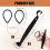 Pottery Trimming Tools, Double-Ended Trim Tool with Carbon Steel,Ceramic Tools for Pottery, Soft Rubber Handle Cutting 3