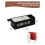 CD Storage Box with Visible Window, Stackable CD Case Holder with Dustproof Lid and Handles 2