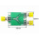 6GHz Microwave Resistor Simple Power Divider,One to Two Splitter Module Combiner/Splitter 4