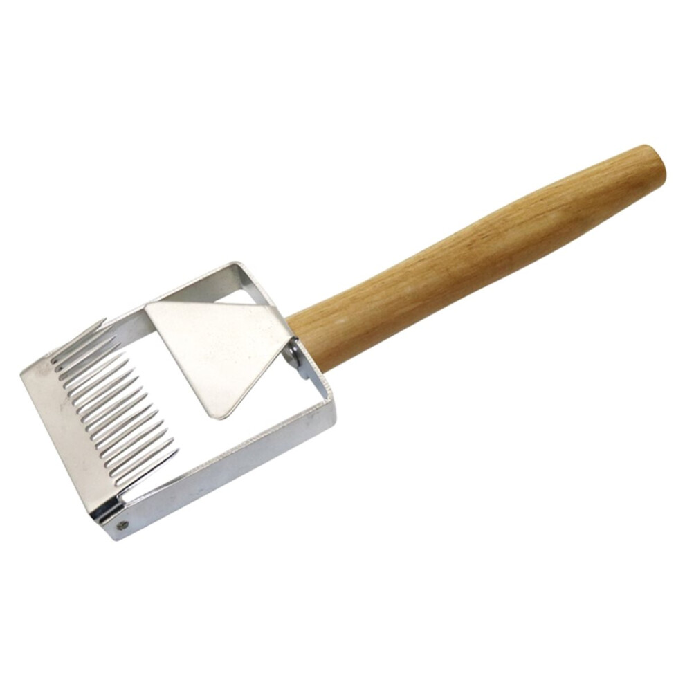 Wooden Handle Uncapping Honey Fork Honeycomb Honey Scraper Bee Hive Opening Scraping Knife Apiculture Beekeeping Tool 4851916209560