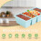 Rectangular Mold Set with Lid Stackable Freezer Trays for Bottles Beverages Long Cubes Mould Kitchen Items 6