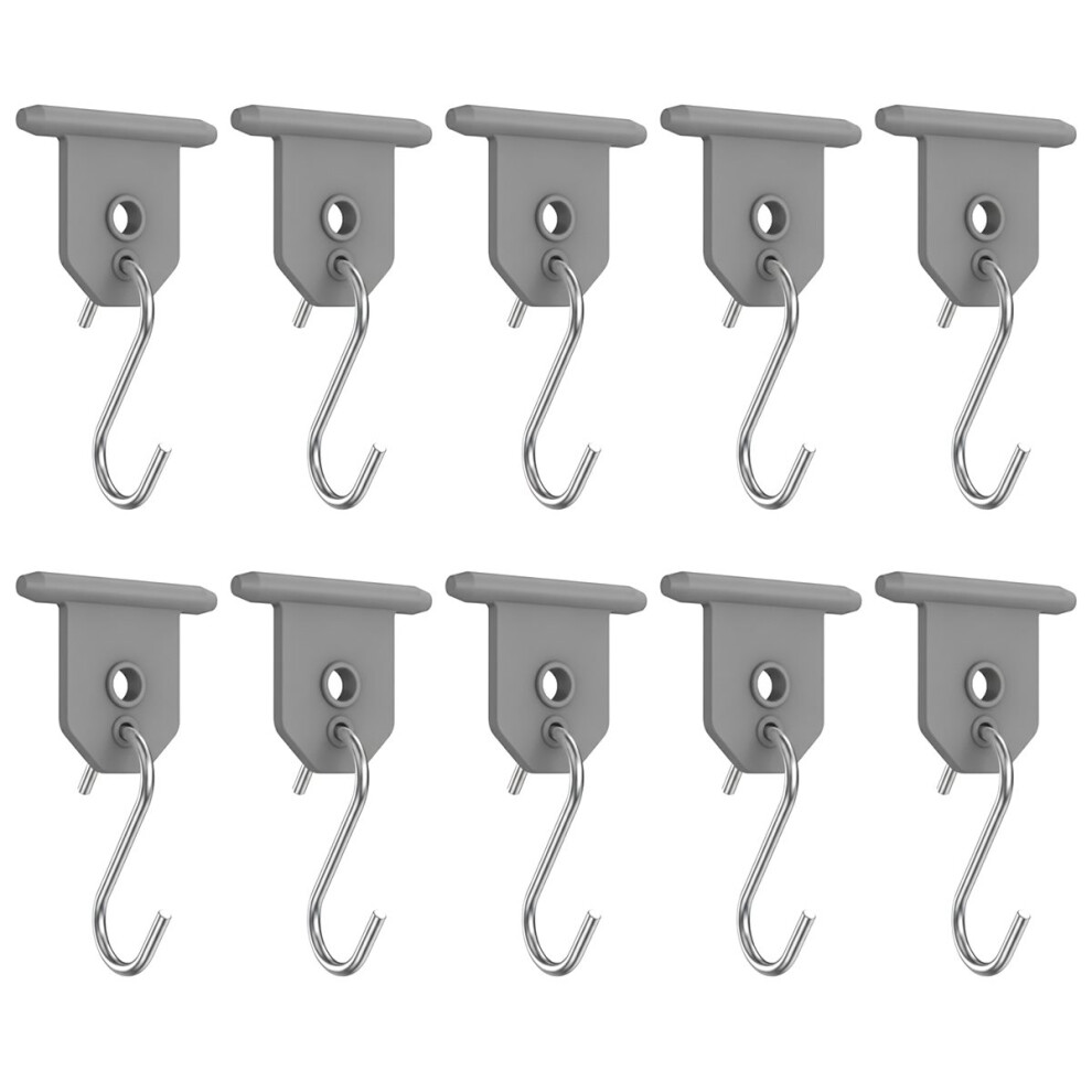 10Pcs Sturdy Metal Awning Hooks For Rv Camping Outdoor Hanging Accessories Party Light Hangers And Hat Racks 4852957318198