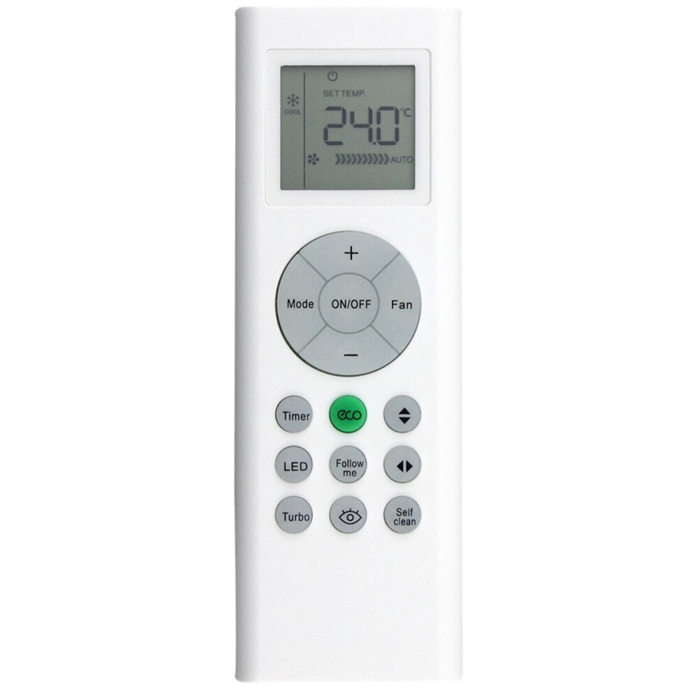 Replace A/C Remote Control For Rg66b3(2H)/Bgef Air Conditioner Remote Control 4851916202547