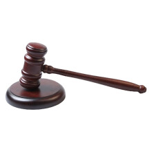 juego de mazo de juez de madera maciza, duradero, diseño simple, sonido claro y fuerte, regalo ideal para abogados y subastadores.