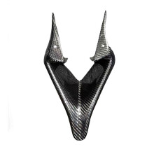 Kit de carénage inférieur avec prise d'air avant en fibre de carbone pour moto ZX4R, ZX4RR, ZX25R