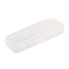 1 Pcs Travel Double Edge Storage Box Men Shaver Case Accessories Transparent Holder Storage Travel Plastic Case