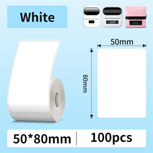 1 Ρολό Θερμικές Ετικέτες Αποστολής M110 50x80mm, Αδιάβροχες & Θερμοανθεκτικές - για Logistics 1