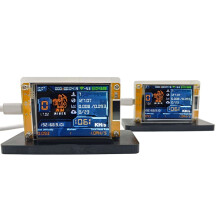 2x1060KH/S NMMiner + Standfuß, 2,8 Zoll Smart-Display, verbesserter Hardrate Bitcoin Krypto Solo Lottery Miner
