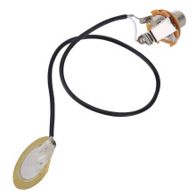 Transdutor para guitarra acústica, amplificador pré-cabeado, acessório para captador piezo com conector.