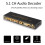 DTS AC3 5.1-Kanal-Audiodecoder-Konverter Bluetooth-kompatibler Splitter USB Computer-Soundkarte 5