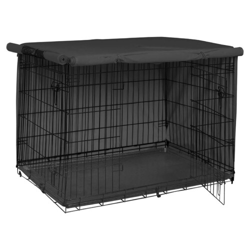 Capa protetora para gaiola de cachorro, resistente, em poliéster, universal, para gaiolas de arame de 42 polegadas. 1