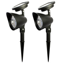 Outdoor Solar Spotlight Garden Lights Landscape Decoration Waterproof for Lawn Courtyard Pathway Tree Separately Lamp
