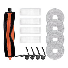 Onderdelen en accessoires voor de robotstofzuiger S40 Pro / OV71GL: Hoofdborstel, zijborstel, HEPA-filter, dweildoek